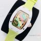 VS Factory Swiss Richard Mille RM07-03 BonBon Watch Ceramic Green Rubber Strap (3)_th.jpg
